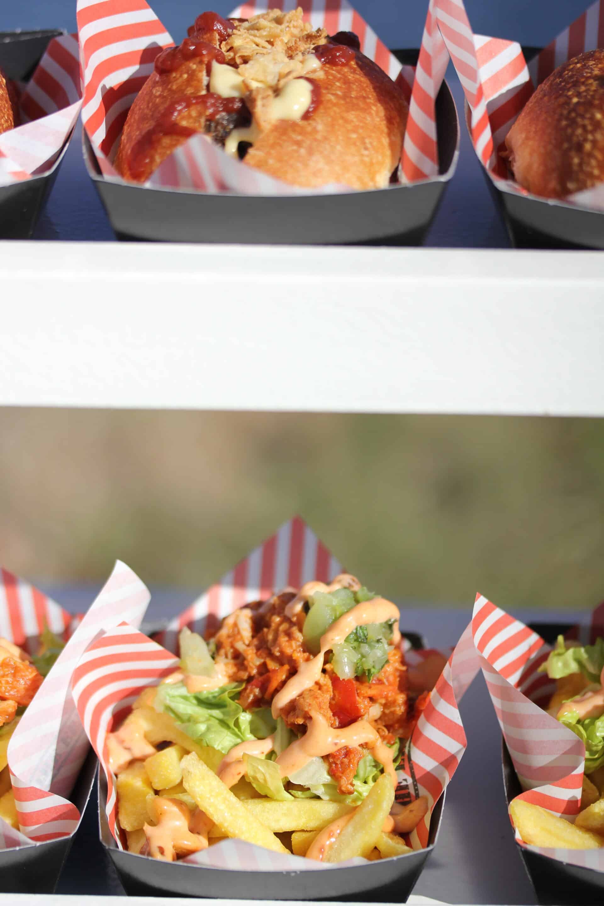 Fastfood deluxe muur - loaded fries